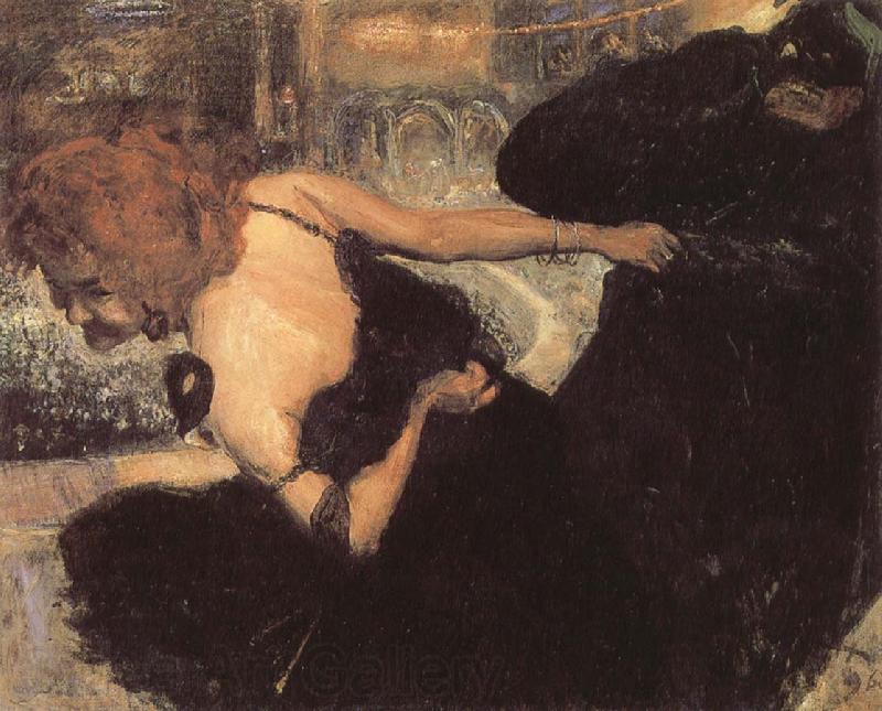 Max Slevogt Dacne of Death France oil painting art